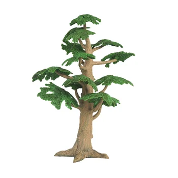 

24.5cm Plastic Miniature Wilderness Model Tree For Railroad Layout Garden Decor Miniatures Landscape Model Accessories