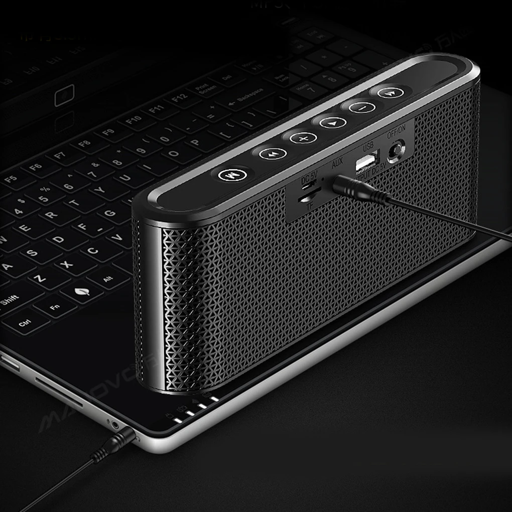 X6 8000 мАч батарея Bluetooth V4.2+ EDR динамик беспроводной TF карта USB диск сабвуфер Мобильная мощность