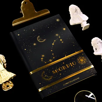 

Coloffice Twelve Constellations Handbook Retro Simple European Illustration Personality Notebook Creative Diary Birthday Gift