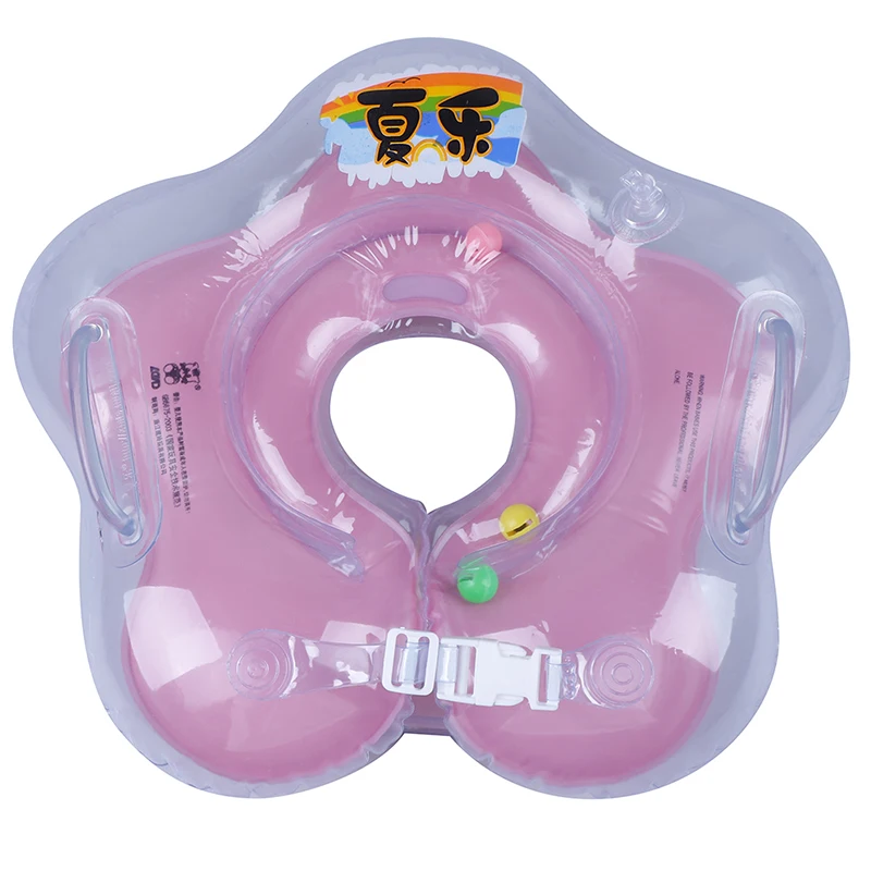 Кольцо безопасности ребенка младенец ребенка шеи поплавок труба надувное кольцо для купания круг поплавок кольцо плавательный детский бассейн аксессуары