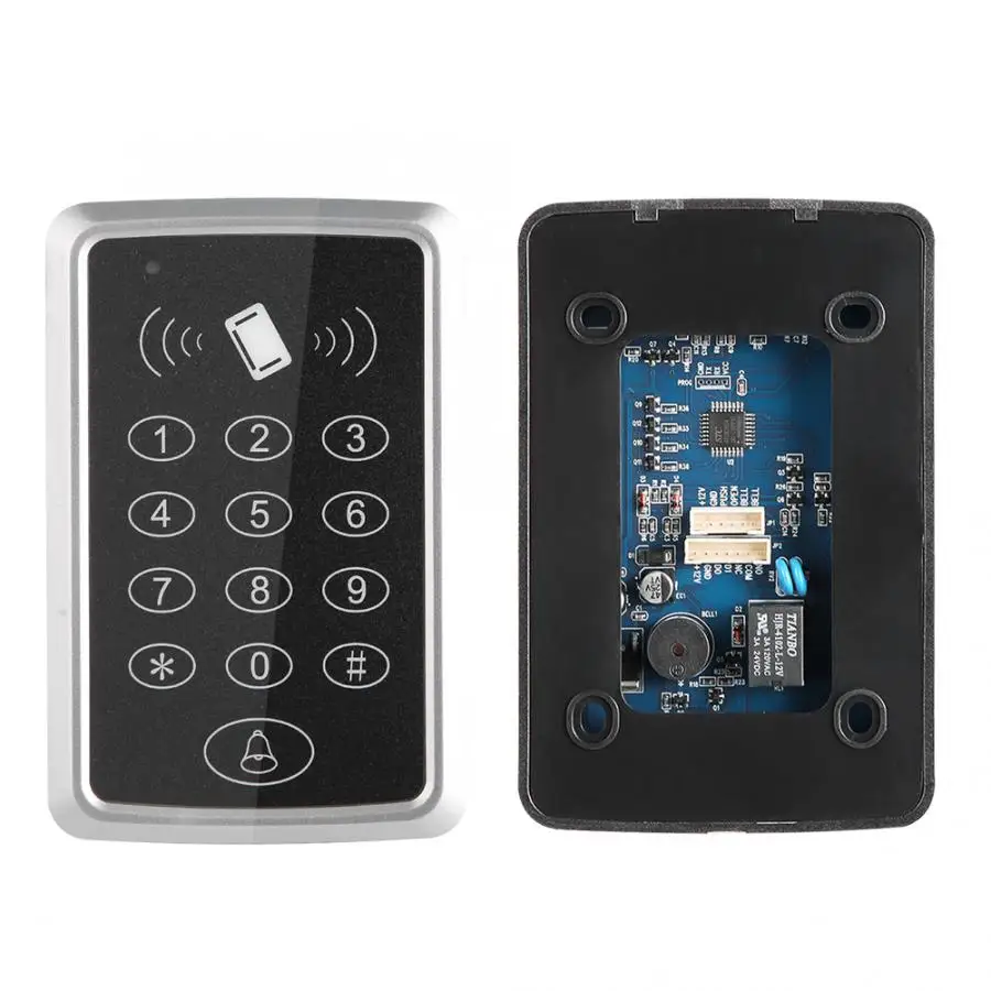 T13 Card Password Door Entry Access Control Machine System with 5 RFID Cards