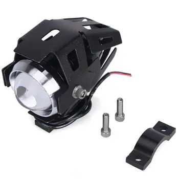 

2Pcs U5 Motorcycle LED Headlight Driving Fog Light Super Bright External Spot Bulb Lamp