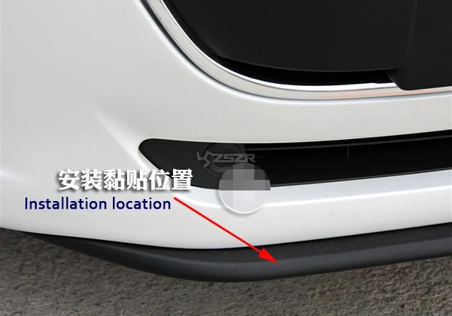 Хромированная отделка для переднего бампера/украшения Peugeot 508 2011 2014 Z2AAL066|front bumper