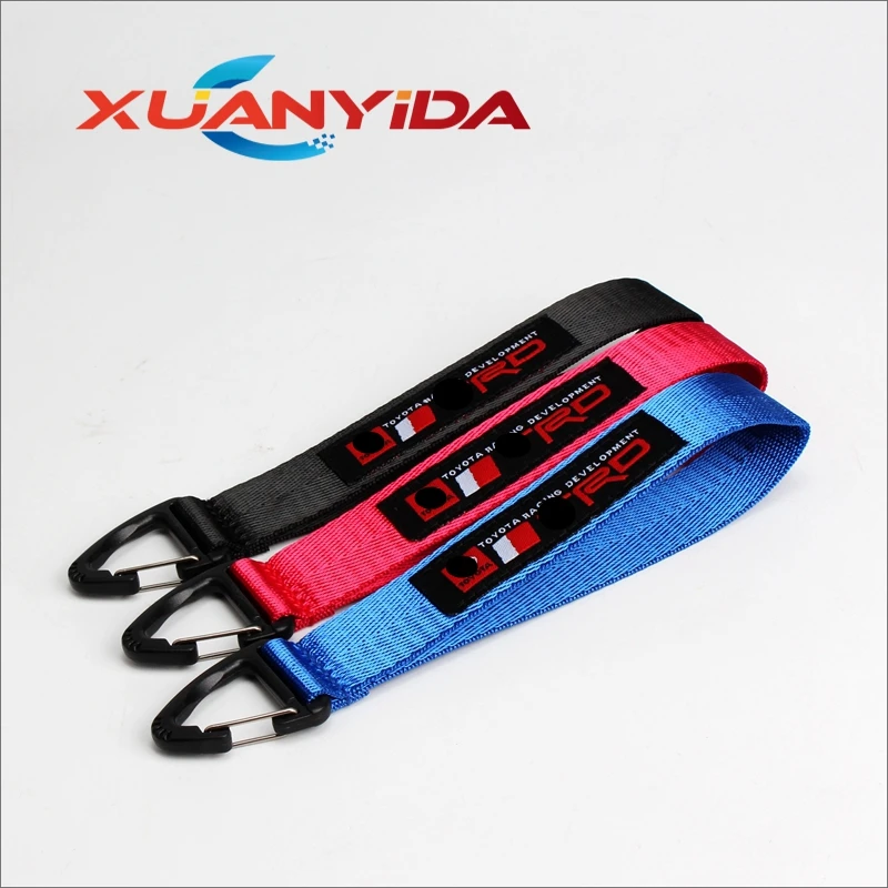 

Universal JDM Racing Bride Mugen Trd Keychain For Car Mobile Phone ID Car Hanging Strap Lanyards