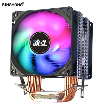

CPU Cooler Master 4 Pure Copper Heat-pipes freeze Tower Cooling System CPU Cooling Fan with PWM Fans LGA 775 1155 1366 AMD 2011