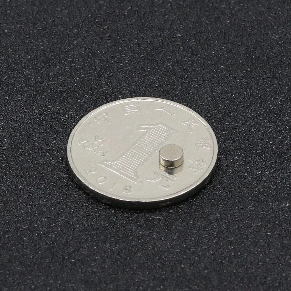 /05/2019 magnétiques puissants en néodyme en continu, aimants à base de terres rares NdFeB, petits aimants ronds, diamètre 4x2mm, 50 à 1000 pièces