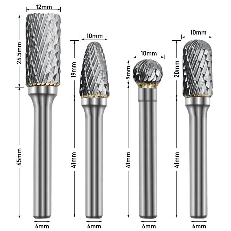 rebarbas rotativas para moedor broca