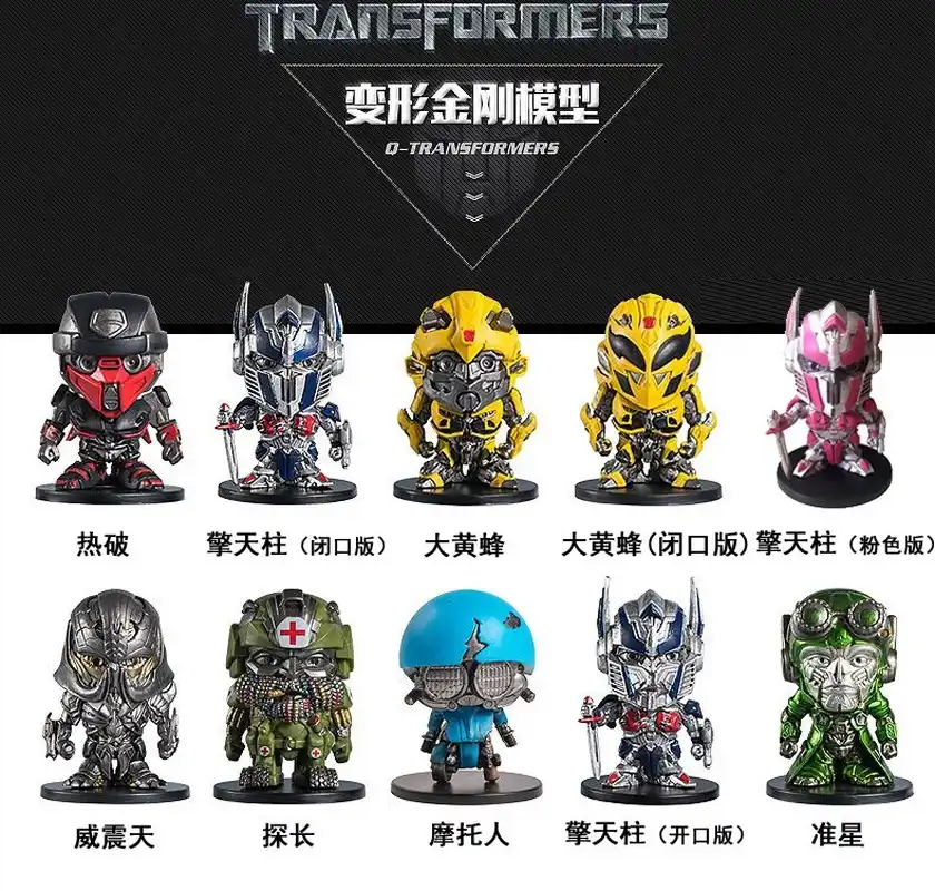 transformers 5 juguetes