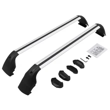 Высокое качество Серебристый подходит для Toyota CHR C-HR багажник на крышу стойки Продольный брус крыши перекрестные штанги для крепления лампы