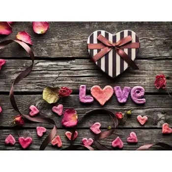 

Diamond-Painting DIY 5D Embroidery Marshmallow Love Cross Craft Home Leisure Art Kit Gifts