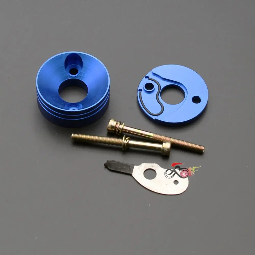CNC 44MM AIR FILTER VELOCITY STACK BASE For 23CC 25CC 26CC 33CC 35CC 40CC GO PED SCOOTER Tanaka Zooma