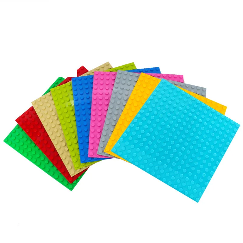 

16*16 Large Particle Building Blocks Base Plate Big Size Bricks Accessories For Children Gifts Toys Compatible with