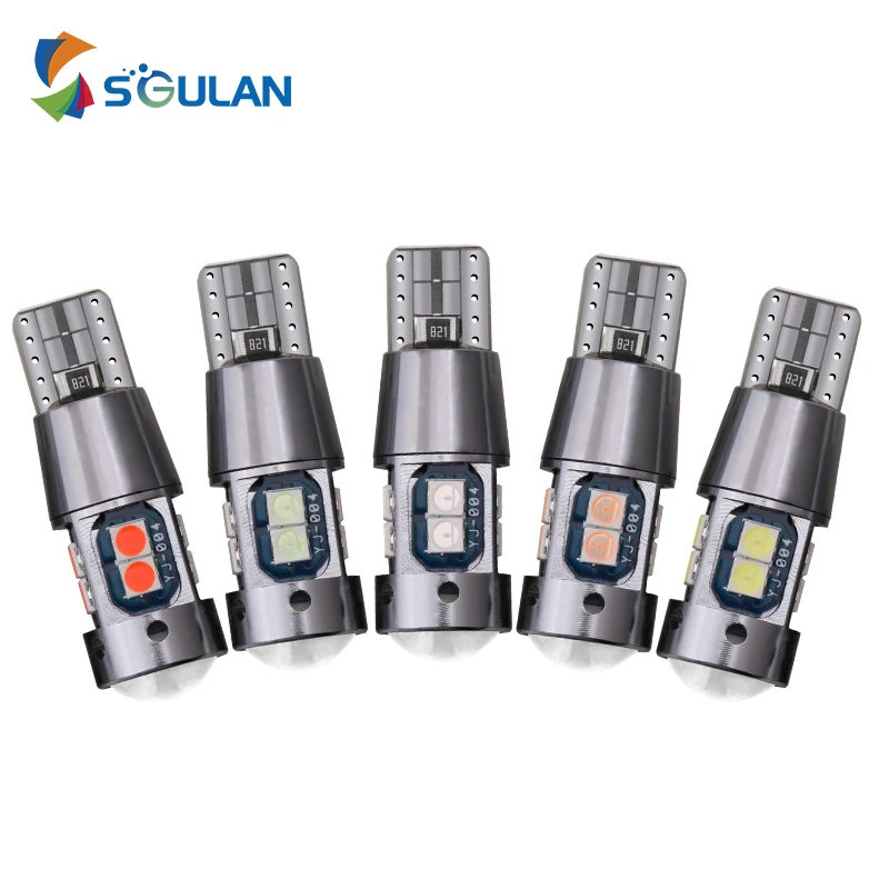 

2PCS T10 W5W Promise width lamp 3030 10smd led car light car width lamp super bright roof lamp license plate light