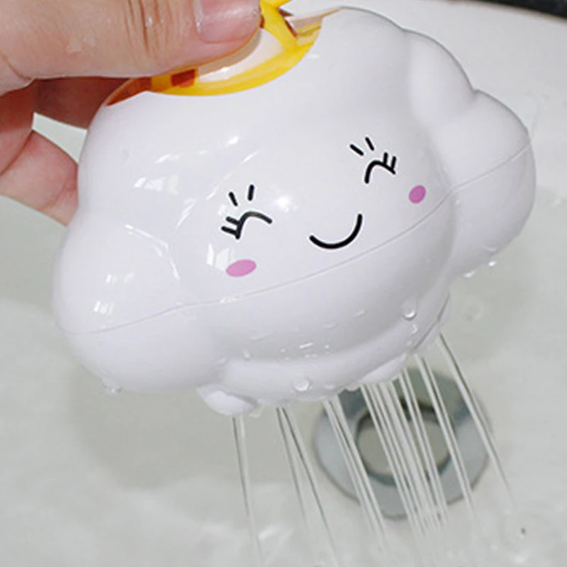 Дождь облако палевый baby shower шторы для ванной игрушки