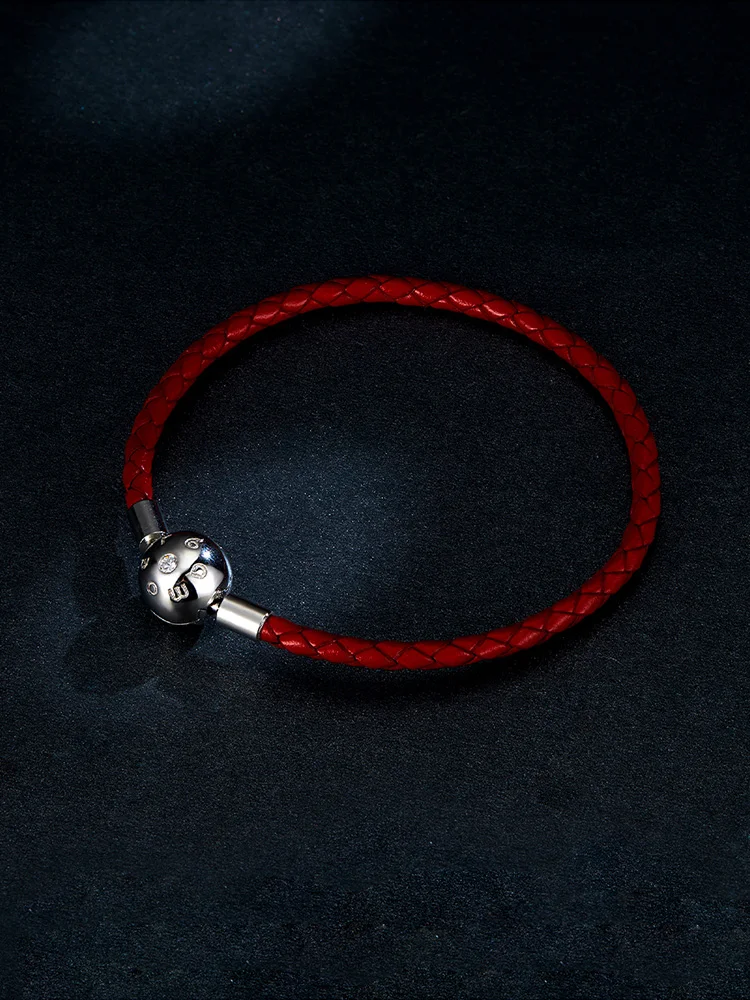 Leather Chain Bracelet for Beads