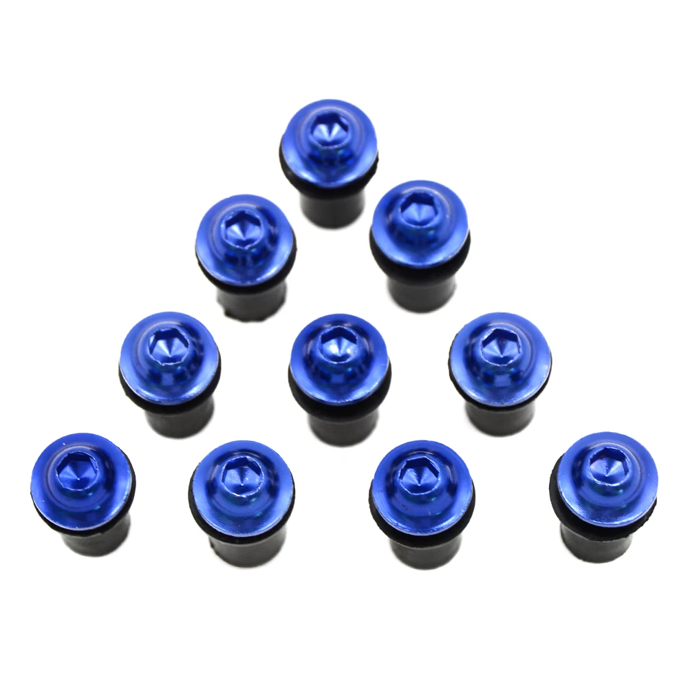 For 10pcs m5 CNC Aluminum universal Motorcycle Windscreen Bolt For kawasaki Ninja 300 ABS SE 2015 VERSYS 300X 2017 2018 2019