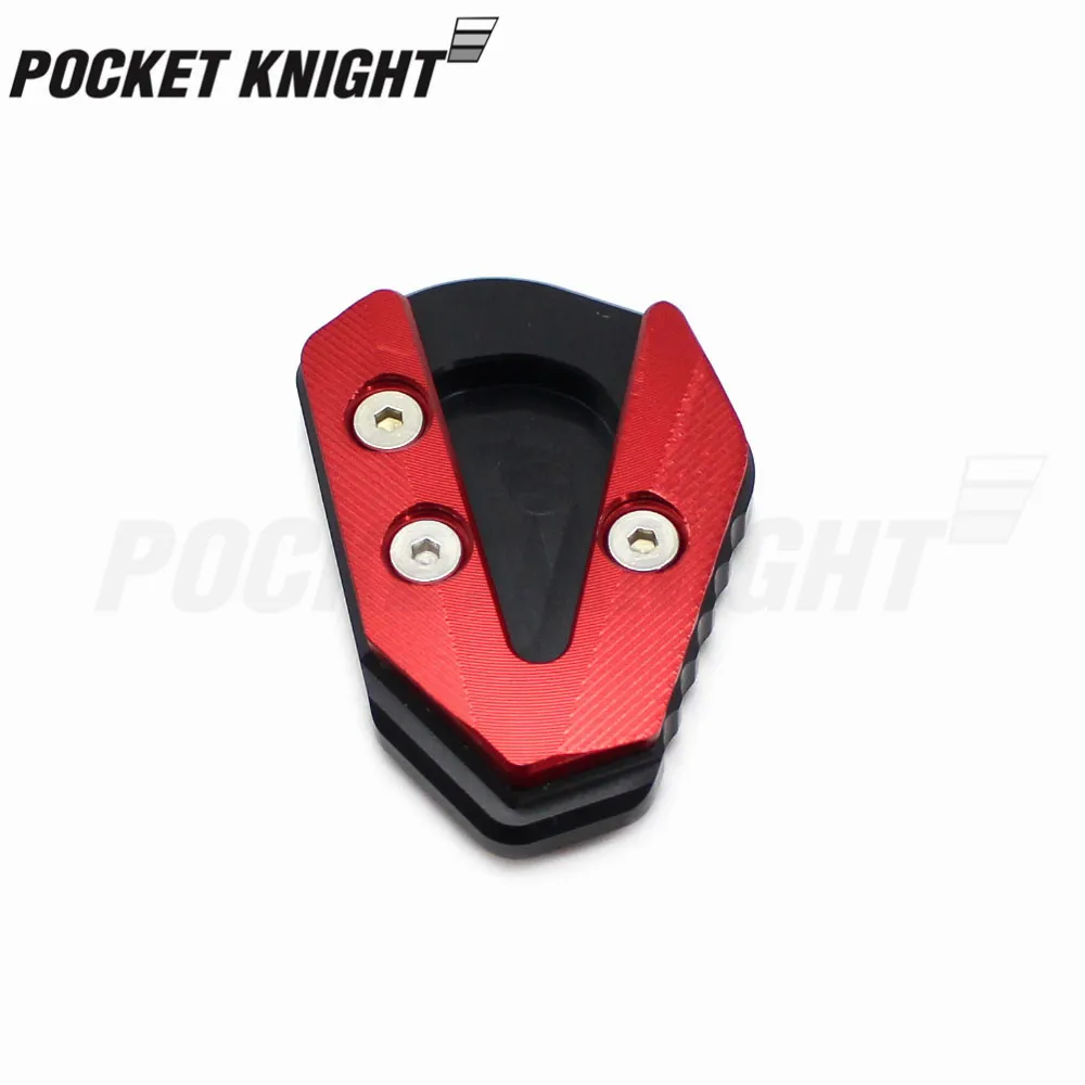 Red Подходит для YAMAHA YZF-R6 YZF R6 мотоциклетные подставки sidestand подставка расширение площадка для увеличения база - Цвет: Red