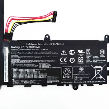 

New C21N1414 7.6V 38Wh 4900mAh battery For ASUS EeeBook X205T X205TA laptop free shipping