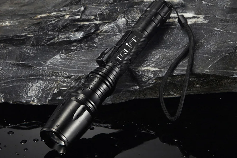 L2 T6 светодиодный фонарик масштабируемый водонепроницаемый тактический фонарь для куртка для походов и рыбалки лампа USB перезаряжаемая батарея 2*18650