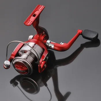 

Ocean Beach Fishing NL1000-6000 High Strength Plastic Spinning Fish Reel Red Big Fish 5BB Fish Reel Boat Sea Fishing Tackle