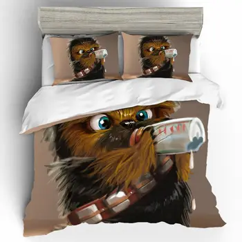 

3D Star Wars Bed Sheets and Pillowcases Duvet Cover Linens Quilts for Double Bed Cover Set Comforter Bedding Sets Ropa de Cama