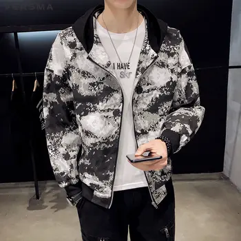 

VERSMA 2019 Hip Hop Streetwear Camouflage Pilot Jacket Coat Men Japanese Harajuku Oversized Baseball Jackets Coats Dropshipping