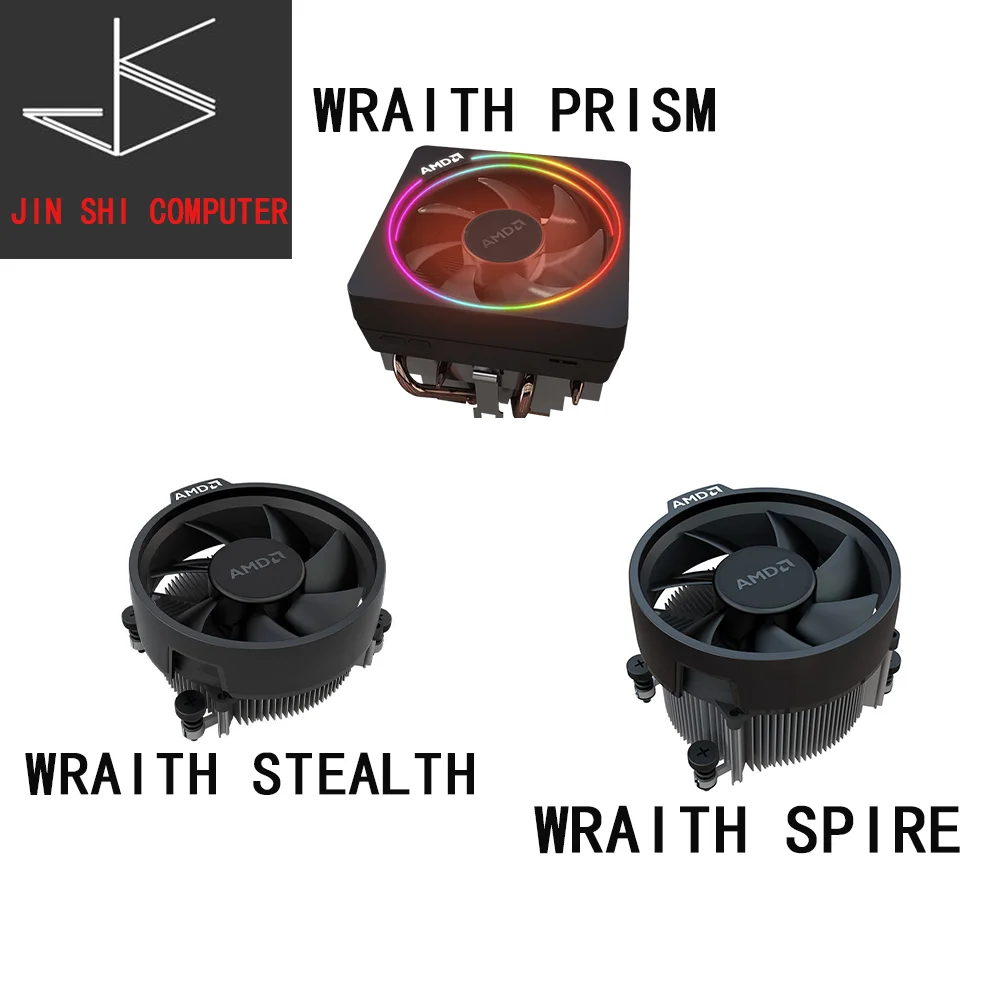 Amd Ryzen Wraith Spire Cooler Fan Original New 4 Pin Can Support R3 R5 R7 R9 Cpu Can Support Socket Am4 Motherboard Lazada Ph