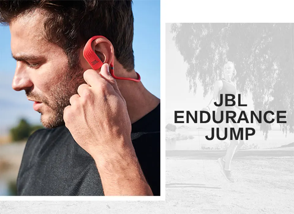 behagelig shabby En trofast JBL Endurance Jump Wireless Bluetooth Headphones Waterproof HIFI Deep Bass  Sound Headset Professional Sports Earphones Handsfree|Bluetooth Earphones &  Headphones| - AliExpress