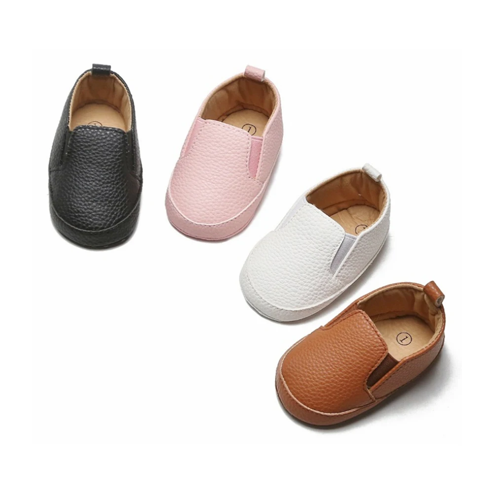 

AA New Fashion Kids Prewalker Solid Color Anti-Slip Baby Shoes for Toddler Girls and Boys First Walkers
