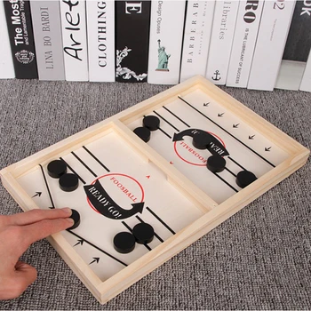 

Fast Hockey Sling Puck Game Paced Sling Puck Winner Fun Toys Board-Game Party Game Toys For Adult Child Family Hot Sales