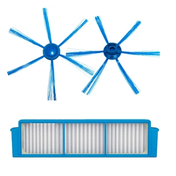 

-Side Brushes + Filters Replacement Hepa Filter for FC8007 FC8792 FC8794 FC8796 Vacuum Cleaner Accessories