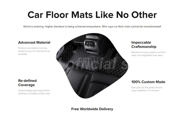 100% Fit Custom Made Leather Car Floor Mats For BMW E60 2004 2005 2006 2007  2008 2009 2010 Carpet Rugs Foot Pads Accessories - AliExpress