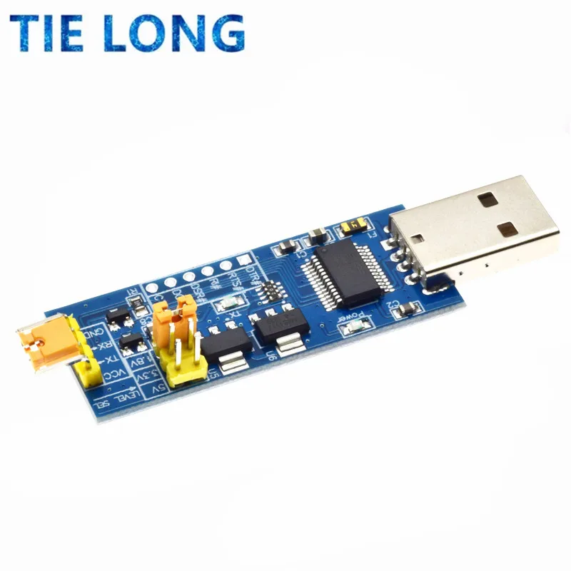 Модуль последовательного порта USB FT232RL для TTL маленькая плата 5 в 3 1 8 уровень