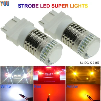 

LED T25 P27/7W 3157 Light Bulb Auto Car Luces Para Interior Lights Lamp Luz 12V Voiture Carro Coche Lightings Canbus Accessories