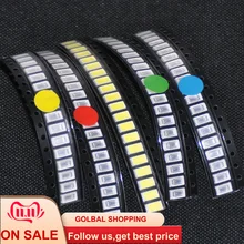 500 шт. SMD светодиодный Диод 5730 5630 диод ассортимент 5730 SMD СВЕТОДИОДНЫЙ диодный комплект изумрудно-зеленый/красный/белый/синий/желтый по 100 шт
