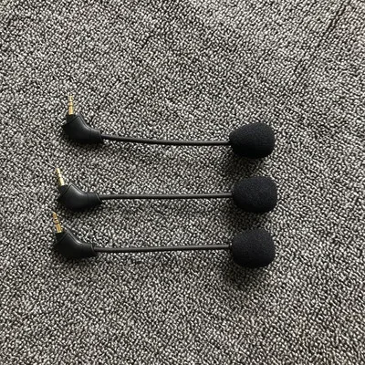 

Headphone microphone Replacement Microphone for HyperX Cloud Pro - Silver/HyperX Cloud 2 II Cloud Core Cloud Pro CloudX PS4