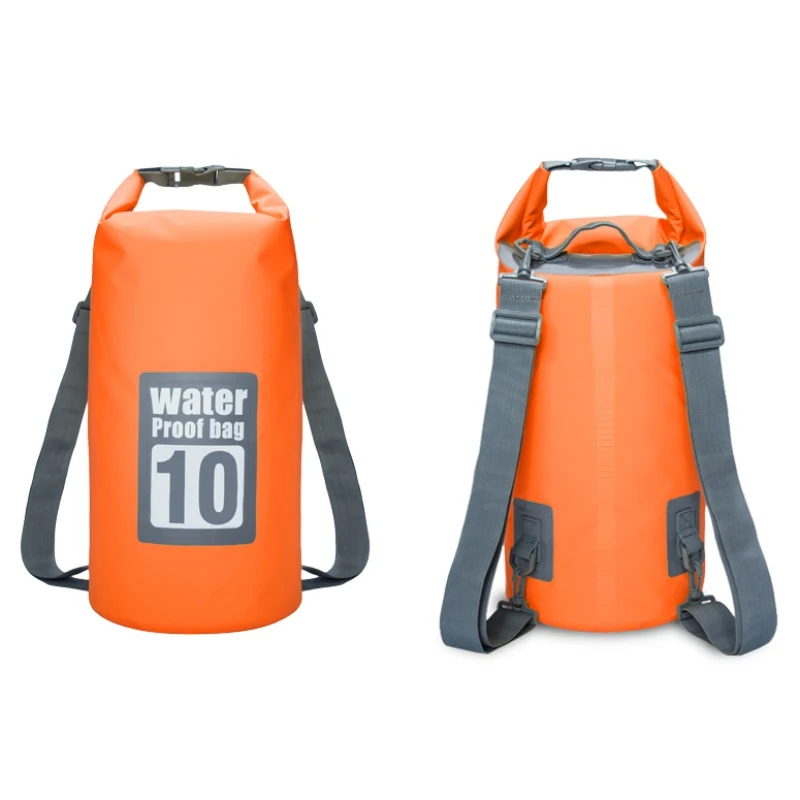 

10L Floating Waterproof Dry Bag Pack Roll Top Sack Swimming Rafting Kayaking Drifting Backpack Outdoor Water-resistance Bag