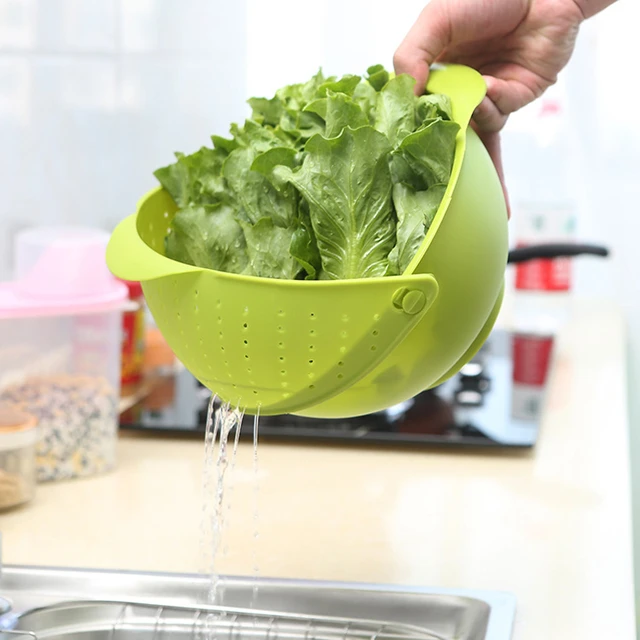 Washing Bowl & Strainer, Colander, Fruit Basket, Pasta Strainer