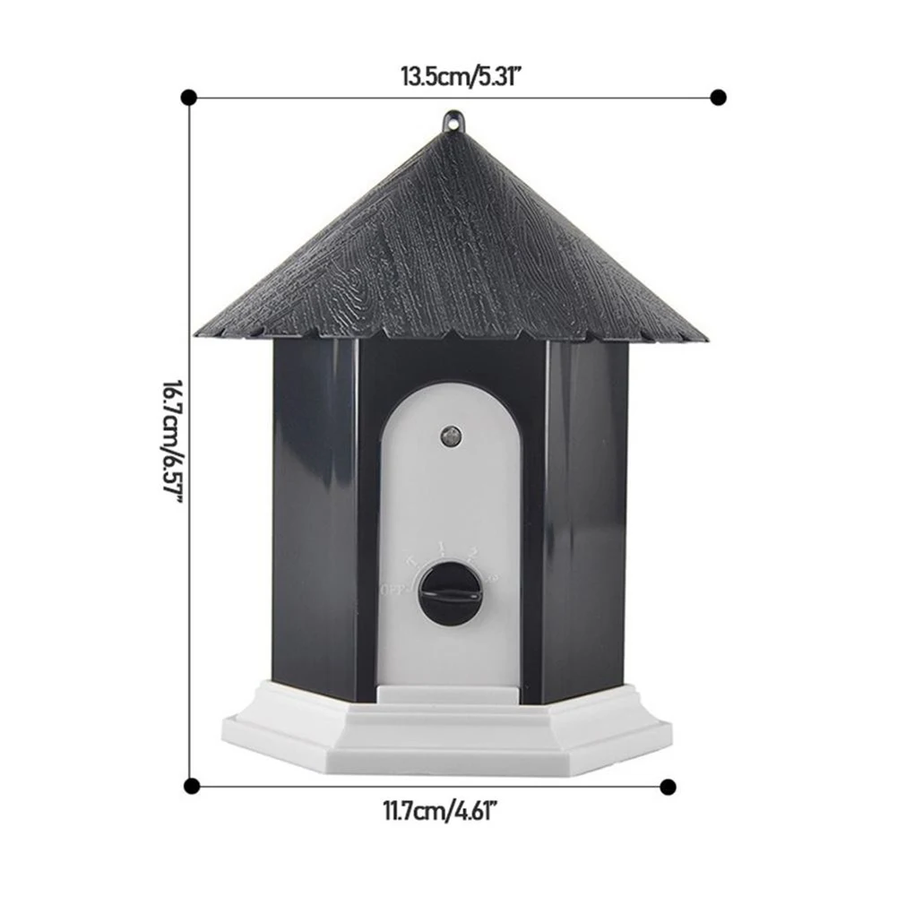 Anti Barking Device Ultrasonic Bark Control Training Tool Stopper Pavilion Shape for Dogs Outdoor Dropshipping FAS