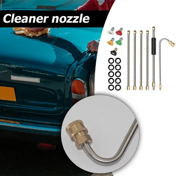 

Gutter Cleaning Tool Car Elements 4000PSI M22 14 Extension Easily Installation Personal Lance Tips Set for Pressure Washer