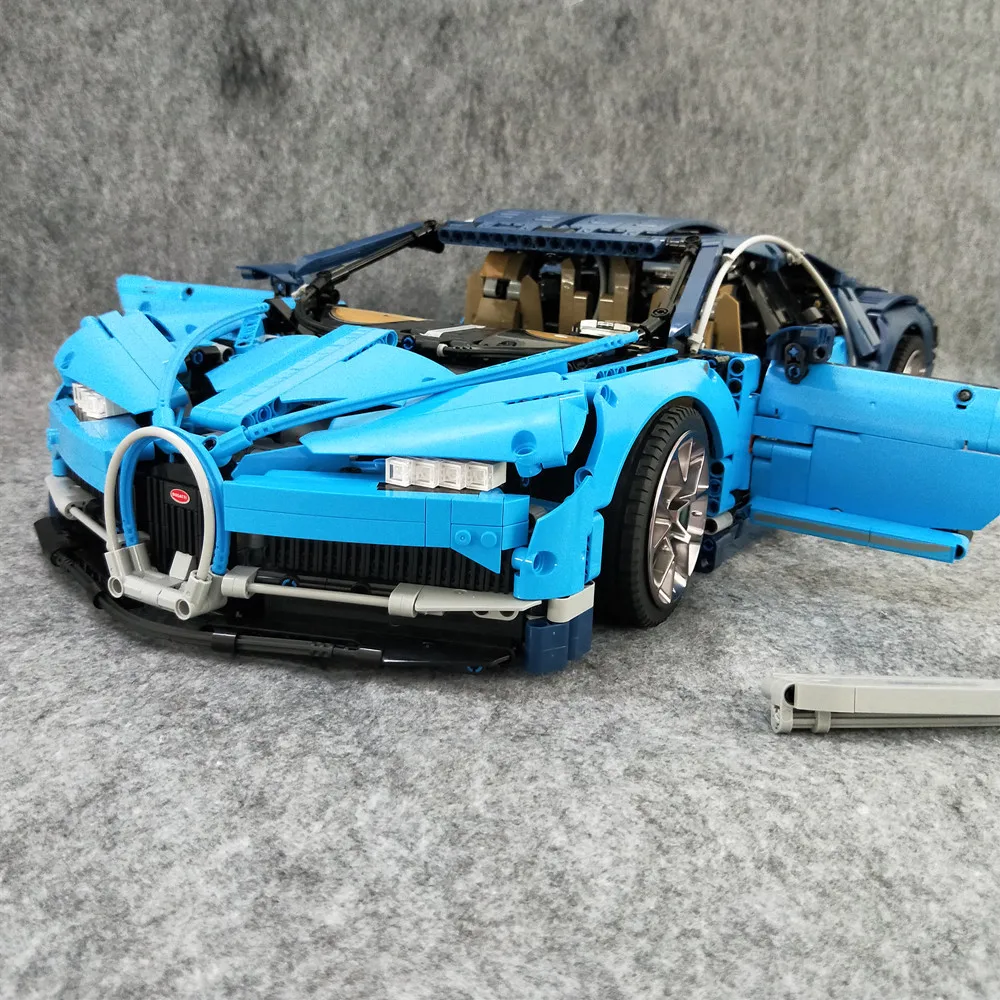 11,11 Большая распродажа Bugatti Chiron Technic с приложением RC Светодиодный совместимый 42083 20086 lepinBricks строительные блоки игрушки подарки