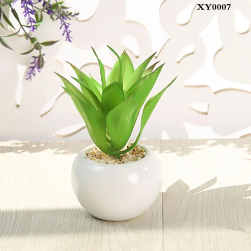 

1*Artificial Potted Plant Bonsai Small Pot Mini Optional Color For Room Home Decors Hotel Garden Office Decoration