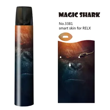 

Magic Shark Cartoon Panda Bear Sexy Lady Ultra Thin PVC 2.5D Vape Sticker Film Case Cover for Relx