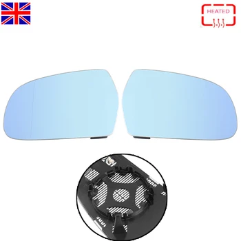 

MagicKit 2 x Mirror Glass(Left+Right) Wing Door Mirror Glass For Audi A4 B9 2013-2015 UK Stock Fast Shipping