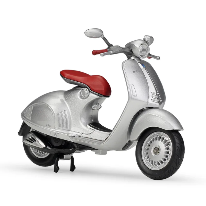 

Welly 1:18 VESPA 946 scooter alloy model Vespa motorcycle model Roman holiday Collecting gifts