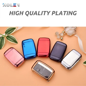 TPU PC Auto Chiave A Distanza Della Copertura di Caso Per Land Rover A9 Range Rover Sport Freelander 2 Evoque Per Jaguar XE XJ XF F-Type X-Tipo di C-X16 - TPU PC Auto Chiave A Distanza Della Copertura di Caso Per Land Rover A9 Range