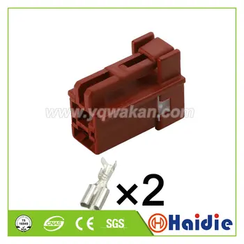 

Free shipping 5sets 2pin auto female plug of 6098-0228 cable harness unsealed connector 6098-0230