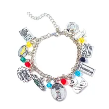 ТВ Шоу друзья Значок Центральный Перк кофе время Шарм Браслет