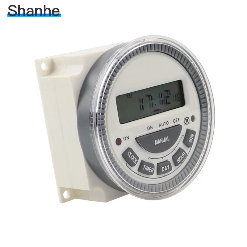 TM619 AC 220V 230V 240V цифровой lcd Таймер питания программируемый реле времени с UL реле 16A NO+ NC