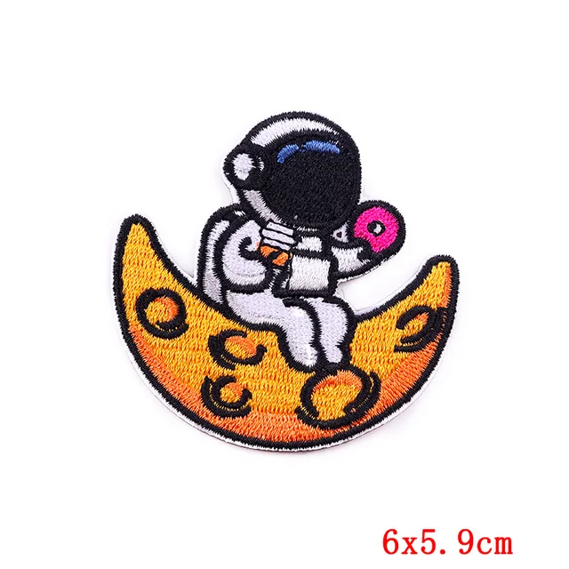 Cartoon Space Universe Astronaut Self adhesive Patches - Temu